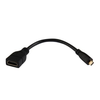 ไมโคร HDMI ชาย d เพื่อ HDMI ตัวเมียสายดีเตาหลอมเหล็กอะแดปเตอร์เต้ารับ 1080P ไมโคร HDMI ชาย d เพื่อ HDMI ตัวเมียสายดีเตาหลอมเหล็กอะแดปเตอร์เต้ารับ 1080P