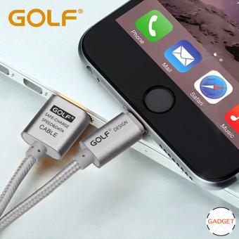 Golf สายชาร์จ Lightning แบบถัก Metal Quick Charge/Data Cable สำหรับ iPhone/iPad Golf สายชาร์จ Lightning แบบถัก Metal Quick Charge/Data Cable สำหรับ iPhone/iPad