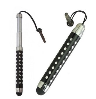 ปากกา Mini Stylus Pen สามารถปรับความยาวได้ สำหรับ Smartphones และ Tablets (สีดำ) ปากกา Mini Stylus Pen สามารถปรับความยาวได้ สำหรับ Smartphones และ Tablets (สีดำ)