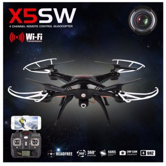 Drone โดรน Syma X5-SW Wi-Fi FPV Real-time Remote 2.4G Quadcopter(คละสี) Drone โดรน Syma X5-SW Wi-Fi FPV Real-time Remote 2.4G Quadcopter(คละสี)