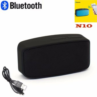 CCD ลำโพงบลูทูธพกพามีไมค์ในตัวN10U Mini Bluetooth Speaker Build-in Microphone&FM แฮนด์ฟรี รับสาย/วางสาย สนทนาได้ CCD ลำโพงบลูทูธพกพามีไมค์ในตัวN10U Mini Bluetooth Speaker Build-in Microphone&FM แฮนด์ฟรี รับสาย/วางสาย สนทนาได้