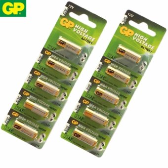 GP Battery ถ่าน Alkaline Battery 12V. รุ่น GP23AE / A23S / A23L / L1028 (2 แพ็ค 10 ก้อน) GP Battery ถ่าน Alkaline Battery 12V. รุ่น GP23AE / A23S / A23L / L1028 (2 แพ็ค 10 ก้อน)