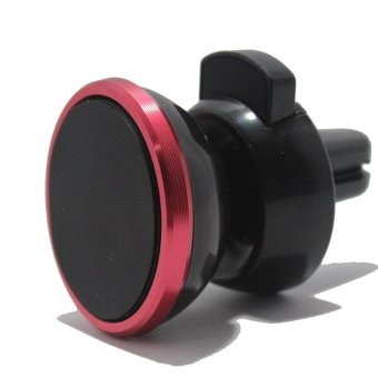 ขายึดมือถือแ่ม่เหล็ก ที่วางโทรศัพท์แม่เหล็ก Magnetic air Vent Mount สำหรับรถยนต์ (สีแดง) ขายึดมือถือแ่ม่เหล็ก ที่วางโทรศัพท์แม่เหล็ก Magnetic air Vent Mount สำหรับรถยนต์ (สีแดง)
