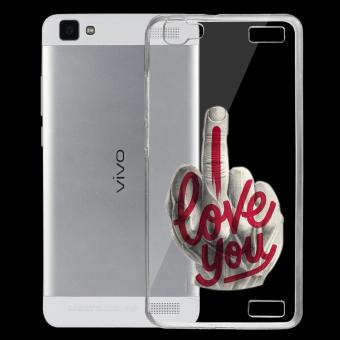 AFTERSHOCK TPU เคส vivo Y37 เคสโทรศัพท์พิมพ์ลาย I Love you เนื้อบาง 0.33 mm AFTERSHOCK TPU เคส vivo Y37 เคสโทรศัพท์พิมพ์ลาย I Love you เนื้อบาง 0.33 mm