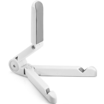 MEGA Universal Rotating Portable Foldable Mounting Brackets Stand Holder For iPad Tablet Smart Phone ขาตั้งไอแพด แท๊บเล็ต รุ่น MG2006 (White) MEGA Universal Rotating Portable Foldable Mounting Brackets Stand Holder For iPad Tablet Smart Phone ขาตั้งไอแพด แท๊บเล็ต รุ่น MG2006 (White)