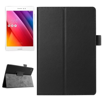 ลิ้นจี่นอนบิดสีทึบพื้นผิวเคสหนังเก่งด้วย และก็หลับ/ตื่นขึ้นฟังก์ชันสำหรับ ASUS ZenPad S 8.0/Z580C (สีดำ) ลิ้นจี่นอนบิดสีทึบพื้นผิวเคสหนังเก่งด้วย และก็หลับ/ตื่นขึ้นฟังก์ชันสำหรับ ASUS ZenPad S 8.0/Z580C (สีดำ)