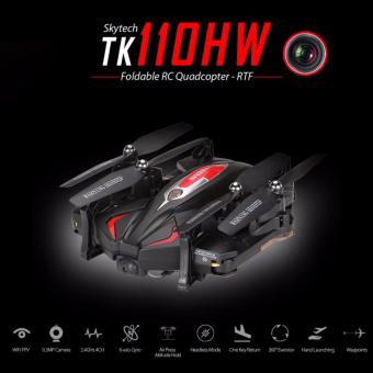 Drone ติดกล้อง tk110 mavic วาดเส้นทางการบินได้ WiFi FPV 720P HD พร้อมระบบถ่ายทอดสดแบบ Realtime(มีระบบ ล็อกความสูง) สีดำ Drone ติดกล้อง tk110 mavic วาดเส้นทางการบินได้ WiFi FPV 720P HD พร้อมระบบถ่ายทอดสดแบบ Realtime(มีระบบ ล็อกความสูง) สีดำ