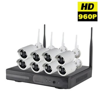 กล้องวงจรปิด 960P Wireless WIFI IP Camera NVR Kit CCTV 8CH กล้องวงจรปิด 960P Wireless WIFI IP Camera NVR Kit CCTV 8CH