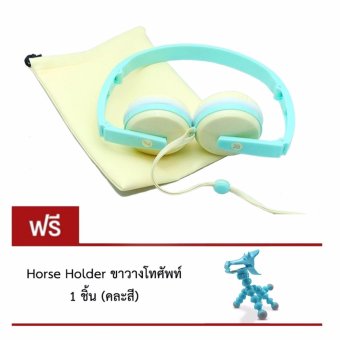 DT หูฟังมาการอง แบบครอบหู SIBYL MACARONS EARPHONE รุ่น X-18 แถมฟรี ขาวางโทรศัพท์ DT หูฟังมาการอง แบบครอบหู SIBYL MACARONS EARPHONE รุ่น X-18 แถมฟรี ขาวางโทรศัพท์