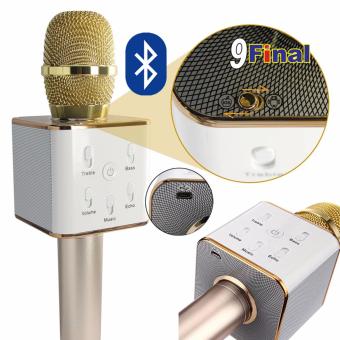 ไมโครโฟนไร้สาย TUXUN Q7 by 9Final ขนาดพกพาพร้อมลำโพงในตัว Wireless Bluetooth Microphone (สีทอง) ไมโครโฟนไร้สาย TUXUN Q7 by 9Final ขนาดพกพาพร้อมลำโพงในตัว Wireless Bluetooth Microphone (สีทอง)