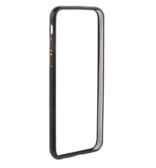 Dark Metallic Bumper Case for iPhone 6/6s 4.7” เคสบัมเปอร์ สำหรับไอโฟน 6/6s 4.7” สีดำ Dark Metallic Bumper Case for iPhone 6/6s 4.7” เคสบัมเปอร์ สำหรับไอโฟน 6/6s 4.7” สีดำ