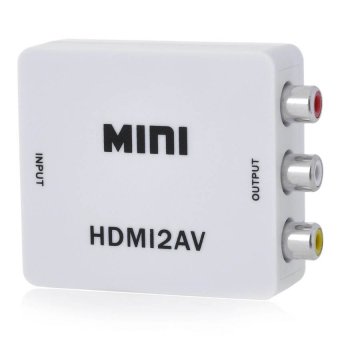 HDMI 2 AV Mini HD Video Converter รุ่น FULL HD 1080p (สีขาว) HDMI 2 AV Mini HD Video Converter รุ่น FULL HD 1080p (สีขาว)