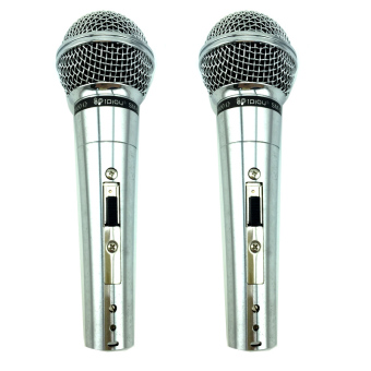 Iplay ไมโครโฟนแบบสายอย่างดี รุ่น SM-58A - แพคคู่ 2 ชิ้น Iplay ไมโครโฟนแบบสายอย่างดี รุ่น SM-58A - แพคคู่ 2 ชิ้น