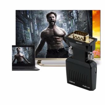 HDMI to VGA Adapter พร้อม Audio Output รุ่น OT-7557 (แปลง HDMI เป็น VGA) HDMI to VGA Adapter พร้อม Audio Output รุ่น OT-7557 (แปลง HDMI เป็น VGA)