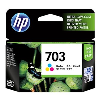 HP 703 Color ตลับหมึก Inkjet HP สี HP 703 Color ตลับหมึก Inkjet HP สี