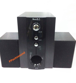 Music D.J .ลำโพงซับวูฟเฟอร์ 2.1 รุ่น M-X3 Music D.J .ลำโพงซับวูฟเฟอร์ 2.1 รุ่น M-X3