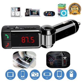 tesia ของแท้100% บลูทูธในรถยนต์ BC06 Bluetooth Car FM Transmitter รถพร้อมด้วย Dual USB 2A สายในพอร์ตชาร์จรถ MP3 tesia ของแท้100% บลูทูธในรถยนต์ BC06 Bluetooth Car FM Transmitter รถพร้อมด้วย Dual USB 2A สายในพอร์ตชาร์จรถ MP3