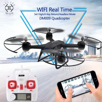 Drone ติดกล้องความละเอียดสูง WiFi พร้อมระบบถ่ายทอดสดแบบ Realtime(NEW มีระบบ ล็อกความสูงได้)สีดำ Drone ติดกล้องความละเอียดสูง WiFi พร้อมระบบถ่ายทอดสดแบบ Realtime(NEW มีระบบ ล็อกความสูงได้)สีดำ