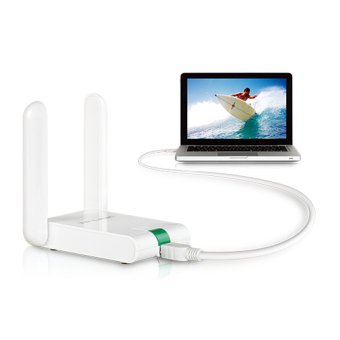 TP-LINK 300Mbps High Gain Wireless USB Adapter รุ่น TL‐WN822N (สีขาว) TP-LINK 300Mbps High Gain Wireless USB Adapter รุ่น TL‐WN822N (สีขาว)