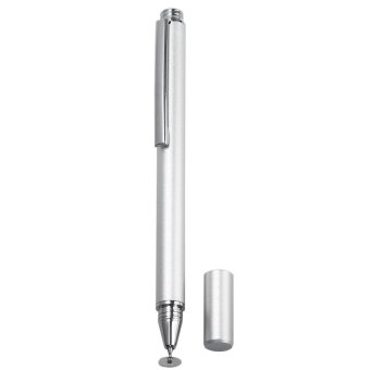 ปากกาจับดีชี้ Capacitive สไตลัสโปรสำหรับอุปกรณ์หน้าจอสัมผัส/สมาร์ทโฟน/ยา (เงิน) ปากกาจับดีชี้ Capacitive สไตลัสโปรสำหรับอุปกรณ์หน้าจอสัมผัส/สมาร์ทโฟน/ยา (เงิน)