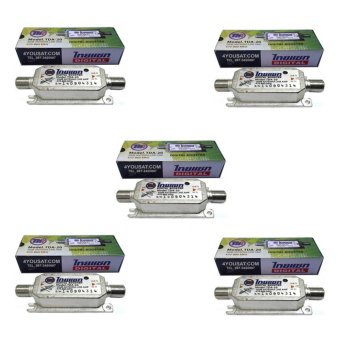 Thaisat Digital Booster TDA-20 อุปกรณ์ขยายสัญญาณทีวีดิจิตอล แพ็ค 5(Silver) Thaisat Digital Booster TDA-20 อุปกรณ์ขยายสัญญาณทีวีดิจิตอล แพ็ค 5(Silver)