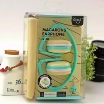 awei168thai Sibylหูฟังมาการอง แบบครอบหูMACARONS EARPHONEรุ่นX-18(Blue) awei168thai Sibylหูฟังมาการอง แบบครอบหูMACARONS EARPHONEรุ่นX-18(Blue)