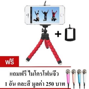 ขาตั้งกล้อง ขาตั้งมือถือ หนวดปลาหมึก Gorillapod Flexible Tripod Octopus tripod (Size S) (แถมฟรี ไมโครโฟนจิ๋ว คละสี 1 ชิ้น) ขาตั้งกล้อง ขาตั้งมือถือ หนวดปลาหมึก Gorillapod Flexible Tripod Octopus tripod (Size S) (แถมฟรี ไมโครโฟนจิ๋ว คละสี 1 ชิ้น)