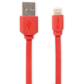 Eloop สายชาร์จ Lightning USB Data Cable for i5/i6/i6s/iPad (สีแดง) Eloop สายชาร์จ Lightning USB Data Cable for i5/i6/i6s/iPad (สีแดง)