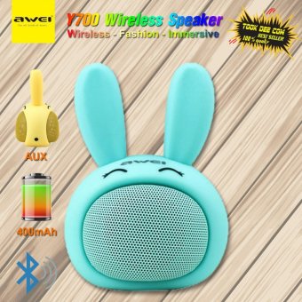 Awei Y700 ลำโพงบลูทูธ Mini Portable Bluetooth Speaker AUX Rabbit Lovely Awei Y700 ลำโพงบลูทูธ Mini Portable Bluetooth Speaker AUX Rabbit Lovely