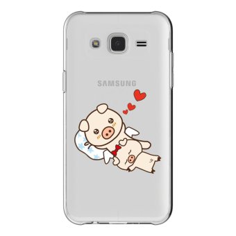 AFTERSHOCK TPU เคส Samsung Galaxy J7 2015 เคสโทรศัพท์พิมพ์ลาย Pig เนื้อบาง 0.33 mm AFTERSHOCK TPU เคส Samsung Galaxy J7 2015 เคสโทรศัพท์พิมพ์ลาย Pig เนื้อบาง 0.33 mm