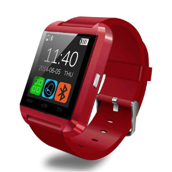 ISmart นาฬิกา อัจฉริยะ ระบบ Android รุ่น U8 SMART WATCH - สีแดง ISmart นาฬิกา อัจฉริยะ ระบบ Android รุ่น U8 SMART WATCH - สีแดง