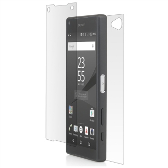 โทรศัพท์มือถือหน้ากันฝุ่นกลับโกรธกันรอยหน้าจอกระจกสำหรับ Sony Xperia Z5 คับ (ความโปร่งใส) โทรศัพท์มือถือหน้ากันฝุ่นกลับโกรธกันรอยหน้าจอกระจกสำหรับ Sony Xperia Z5 คับ (ความโปร่งใส)