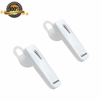 Lions Small Talk Bluetooth Headphone หูฟังบลูทูธไร้สาย รุ่น W-163 * 2pcs Lions Small Talk Bluetooth Headphone หูฟังบลูทูธไร้สาย รุ่น W-163 * 2pcs