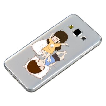 HugCase TPU เคส Samsung Galaxy A8เคสโทรศัพท์พิมพ์ลาย Sleeping เนื้อบาง 0.3 mm HugCase TPU เคส Samsung Galaxy A8เคสโทรศัพท์พิมพ์ลาย Sleeping เนื้อบาง 0.3 mm