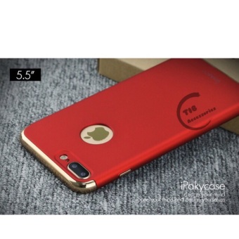 IPAKY Back Case Metal 3in1 for iPhone 7plus สีแดง IPAKY Back Case Metal 3in1 for iPhone 7plus สีแดง