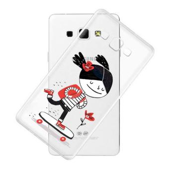 AFTERSHOCK TPU Case Samsung Galaxy J5 2016 (เคสใสพิมพ์ลาย Happy Girl) / Thin 0.33 mm AFTERSHOCK TPU Case Samsung Galaxy J5 2016 (เคสใสพิมพ์ลาย Happy Girl) / Thin 0.33 mm