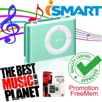 I-SMART MP3 Player Music Speaker เครื่องเล่น MP3พร้อมหูฟังขนาดพกพา (สีเงิน) ฟรี SD Card 8 GB I-SMART MP3 Player Music Speaker เครื่องเล่น MP3พร้อมหูฟังขนาดพกพา (สีเงิน) ฟรี SD Card 8 GB