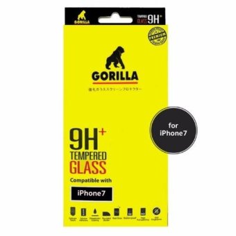 GORILLA Premium Tempered Glass กระจกนิรภัย เกรดพรีเมี่ยม แบบใสไม่เต็มจอ สำหรับ iPhone 7 GORILLA Premium Tempered Glass กระจกนิรภัย เกรดพรีเมี่ยม แบบใสไม่เต็มจอ สำหรับ iPhone 7
