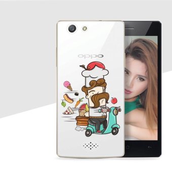 AFTERSHOCK TPU เคส OPPO Neo 5S เคสโทรศัพท์พิมพ์ลาย Chef เนื้อบาง 0.33 mm AFTERSHOCK TPU เคส OPPO Neo 5S เคสโทรศัพท์พิมพ์ลาย Chef เนื้อบาง 0.33 mm