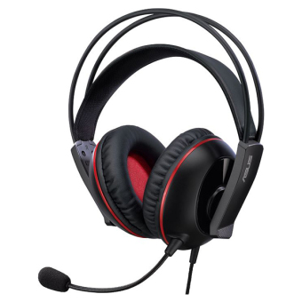 Asus ชุดหูฟังพร้อมไมโครโฟน Gaming CERBERUS (Black/Red) Asus ชุดหูฟังพร้อมไมโครโฟน Gaming CERBERUS (Black/Red)