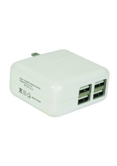 Storm ปลั๊กไฟ USB 4 Port - White Storm ปลั๊กไฟ USB 4 Port - White