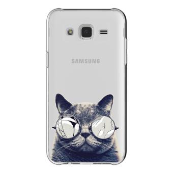 AFTERSHOCK TPU Case Samsung Galaxy J5 2015 (เคสใสพิมพ์ลายBlack Cat) / Thin 0.33 mm AFTERSHOCK TPU Case Samsung Galaxy J5 2015 (เคสใสพิมพ์ลายBlack Cat) / Thin 0.33 mm