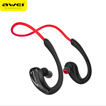 Awei หูฟังบลูทูธ สำหรับออกกำลังกาย Super BASS กันเหงื่อ กันน้ำ Bluetooth Sports Headphones รุ่น A880BL(สีดำแดง) Awei หูฟังบลูทูธ สำหรับออกกำลังกาย Super BASS กันเหงื่อ กันน้ำ Bluetooth Sports Headphones รุ่น A880BL(สีดำแดง)