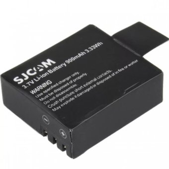 SJCAM 3.7V Li-ion Battery ความจุ 900mAh 3.3Wh รุ่น SJ-4000,5000,5000Plus (สีดำ) SJCAM 3.7V Li-ion Battery ความจุ 900mAh 3.3Wh รุ่น SJ-4000,5000,5000Plus (สีดำ)