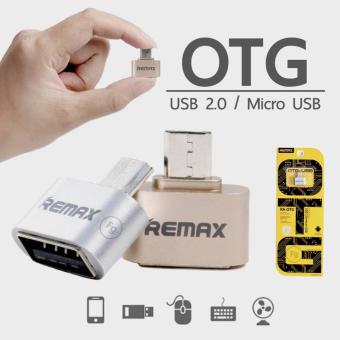 bestvalue Remax OTG & USB 2.0 อุปกรณ์เสริมเสียบแฟลชไดร์ฟ (สีเงิน) bestvalue Remax OTG & USB 2.0 อุปกรณ์เสริมเสียบแฟลชไดร์ฟ (สีเงิน)