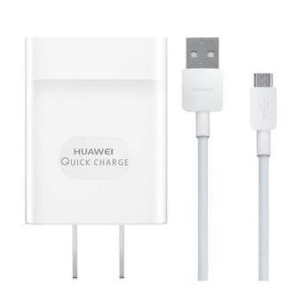 HUAWEI หัวชาร์จและสายชาร์จ Adapter + Data Cable Quick Charge 2.0 ของแท้ HUAWEI หัวชาร์จและสายชาร์จ Adapter + Data Cable Quick Charge 2.0 ของแท้