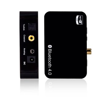 ไร้สายบลูทูธ v4.0 อะแดปเตอร์โทรศัพท์ฟังเพลงดิจิทัลแสง/โรค/3.5มมสเตริโอเอาท์พุตสีดำ ไร้สายบลูทูธ v4.0 อะแดปเตอร์โทรศัพท์ฟังเพลงดิจิทัลแสง/โรค/3.5มมสเตริโอเอาท์พุตสีดำ