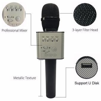 ไมค์ไมโครโฟนแบบพกพา MicGeek Q9 ไมโครโฟนแบบไร้สายพร้อมไมโครโฟนแบบใช้มือถือ KTV Singing Function ไมค์ไมโครโฟนแบบพกพา MicGeek Q9 ไมโครโฟนแบบไร้สายพร้อมไมโครโฟนแบบใช้มือถือ KTV Singing Function