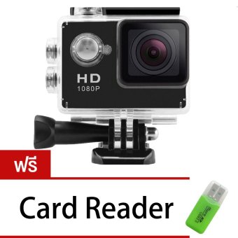 ATM กล้องกันน้ำ Action CamCorder Full HD 1080P WiFi (สีดำ) ฟรี Card Reader ATM กล้องกันน้ำ Action CamCorder Full HD 1080P WiFi (สีดำ) ฟรี Card Reader