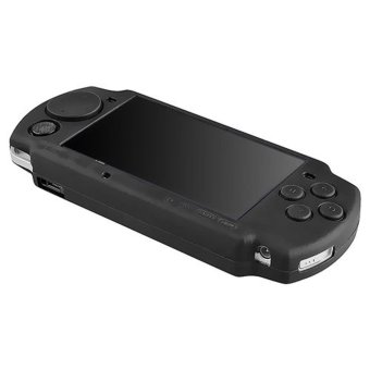 ซิลิโคน Sony PSP Silicone Skin Protective Soft Case Cover for Sony PSP 2000 3000 - Black ซิลิโคน Sony PSP Silicone Skin Protective Soft Case Cover for Sony PSP 2000 3000 - Black